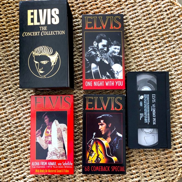 Elvis Presley concerts - set of 3 VHS - Picture 3 of 5